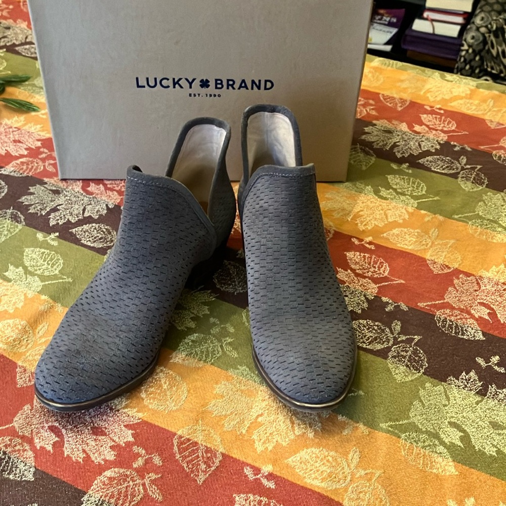 Suede Ankle boots